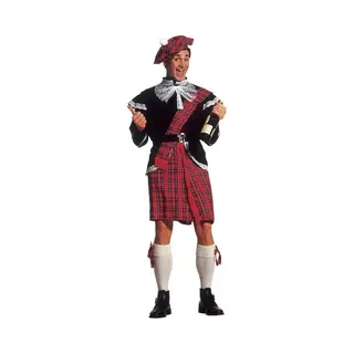 W Widmann Milano Party Fashion - Kostüm Schotte, Kilt, Schottenrock, Faschingskostüme