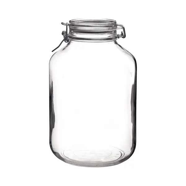 Cosecha Privada Bormioli Rocco S.p.A. Rocco Einkochglas 5 Liter, Mit Bügelverschluss Und Gummiring, Klar Fido Durchsichtig - (1 Stück) thumbnail