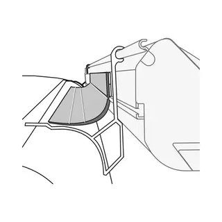 Fiamma Awning Kit Rain Guard Van (F45S Or F35 Pro)