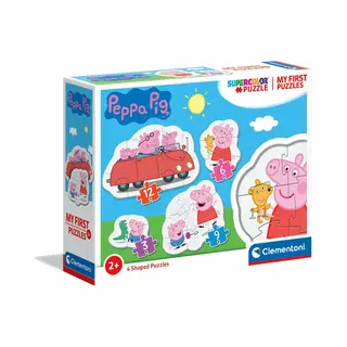 Clementoni Supercolor 20829 puzzel Vormpuzzel 3 stuk(s) Stripfiguren