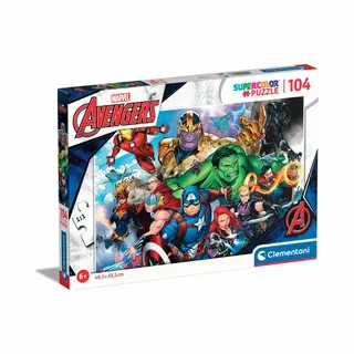 Clementoni Supercolor 25718 puzzel Legpuzzel 104 stuk(s) Overige