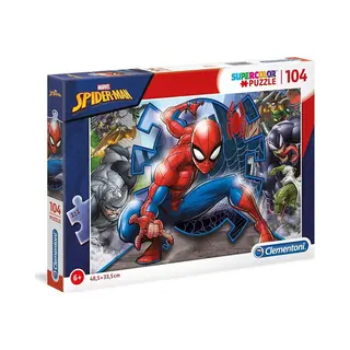 Clementoni Spider-Man Legpuzzel 104 stuk(s) Stripfiguren