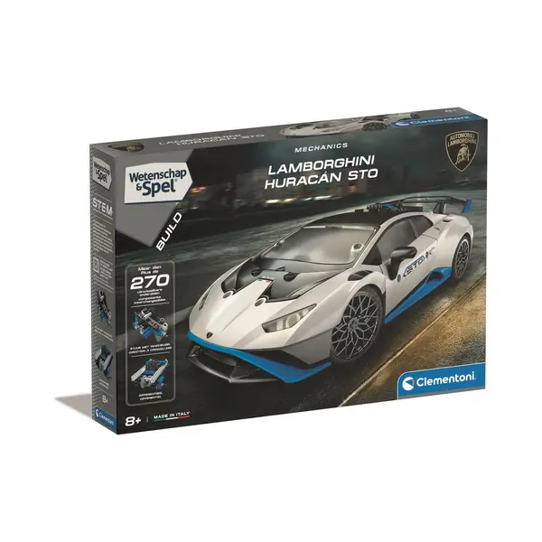 Clementoni Wetenschap & Spel - Lamborghini Huracan - Constructie Speelgoed - Stem Speelgoed - Vanaf 8 Jaar thumbnail