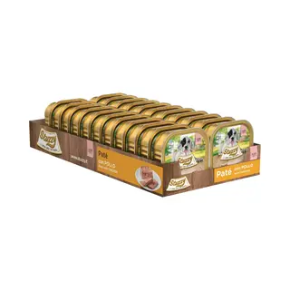 22x Stuzzy Hondenvoer Paté Kip 150 Gr