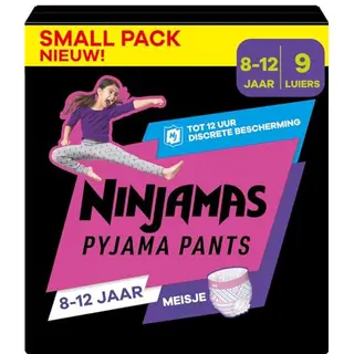 Pampers Ninjamas Pyjamahose Nachthose Windeln 27-43 Kg Herzen 9 Stück