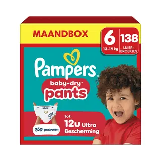 Pampers Pants Baby Dry 40710791 Gr.6 Extra Large 138 Stück