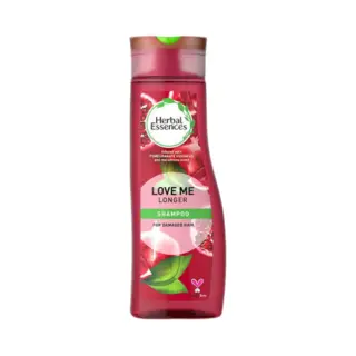 Herbal Essences Love Me Longer Shampoo | Pomegranate Essence | Damaged Hair | Red Berry Scent |400ml