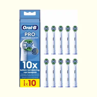 Oral-B Precision Clean Pro - Opzetborstels - CleanMaximiser Technologie - (10 Stuks)