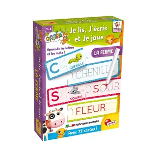 Lisciani - Carotina - Je Lis, J' écris Et Je Joue - La Ferme - Fr