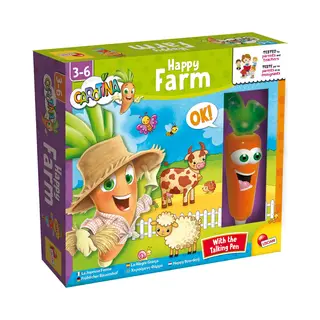 Lisciani - Carotina- Happy Farm - Wie Zijn Er Op De Boerderij ?