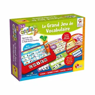 Lisciani - Carotina - Stylo Parlant Le Grand Jeu De Vocabulaire - Fr