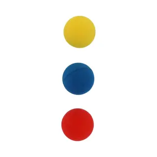 Atabiano Foam - Tennisballen - 3 Stuks - Rood;Geel;Blauw