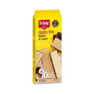 Schar Schär Wafels Chocolade 125 Gram