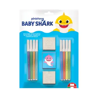 Basic Baby Shark Stempelset 11-delig