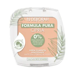 Deborah Milano Formula Pura Organic gezichtspoeder 10 ml 3 Apricot