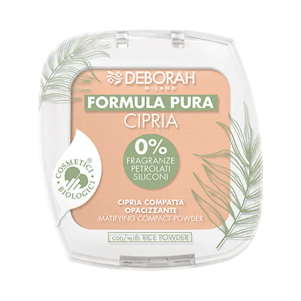 Deborah Milano Formula Pura Organic gezichtspoeder 10 ml 3 Apricot thumbnail