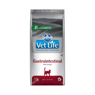 Farmina Pet Food Vet Life Gastrointestinal cats dry food 2 kg Adult