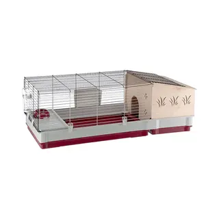 Ferplast Krolik 140 Plus Rabit Grijs, Rood