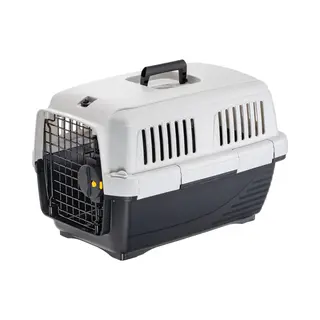 Ferplast Cat Carrier Clipper 1, Dog Carrier, Iata Approved Travel Crate, Pet Carrier For Small Dogs And Cats Max 5 Kg, For Car Travel, Airline, Train,