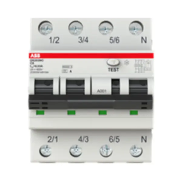 Abb DS203NC B6 A30 zekering Ministroomonderbreker Type A 4 thumbnail