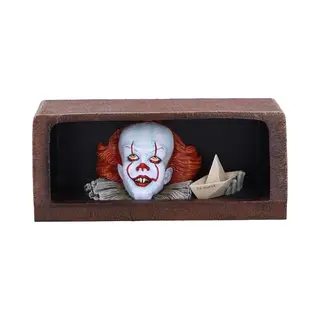 Nemesis Now It Pennywise Drain Leuchtfigur, 20 Cm, Kunstharz, Offizielles Produkt Von It The Clown, Pennywise Clown Light, It-Filmraumdekoration,