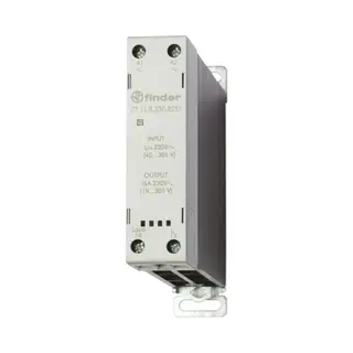 Finder 77 Series Solid State Relay, 15 A Load, Din Rail Mount, 305 V ac Load, 230 V ac Control