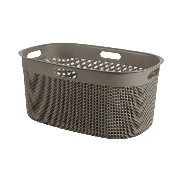 Curver Filo Wasmand 45L - 59x39x27cm - Cappuccino thumbnail
