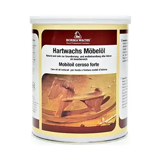 Borma Wachs Natur Hartwachs Möbelöl (1000ml)