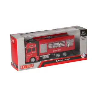 Kids Fun by Jono Toys Metalen Brandweerwagen Merk, Jono Toys