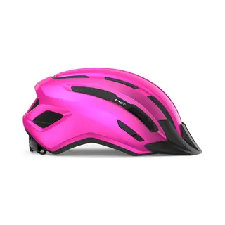 Met Downtown Fietshelm Mannen & Vrouwen – Fietshelm Racefiets Volwassenen – E-Bike – Trekking – Maat S/M (52-58cm) – Pink Glossy (Roze)