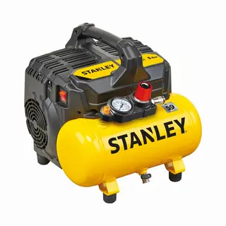 Leiser Kompressor Stanley Dst100/8/6 59db 100l/min 8bar Tank 6l