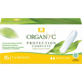 Organyc Tampons Regular | 16 Stück