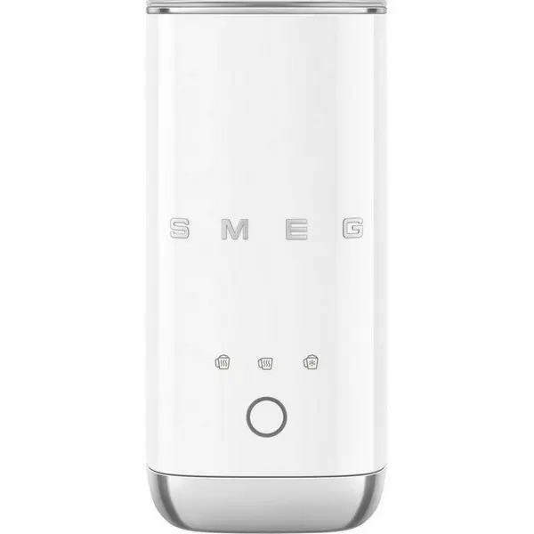 Smeg MFF02WHEU Milchaufschäumer/wärmer Automatisch Chrome, Weiß thumbnail