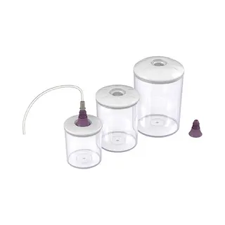 Magic Vac ACO1182 Lebensmittel-Aufbewahrungsbehälter Rund Set 5,25 L Transparent 3 Stk.