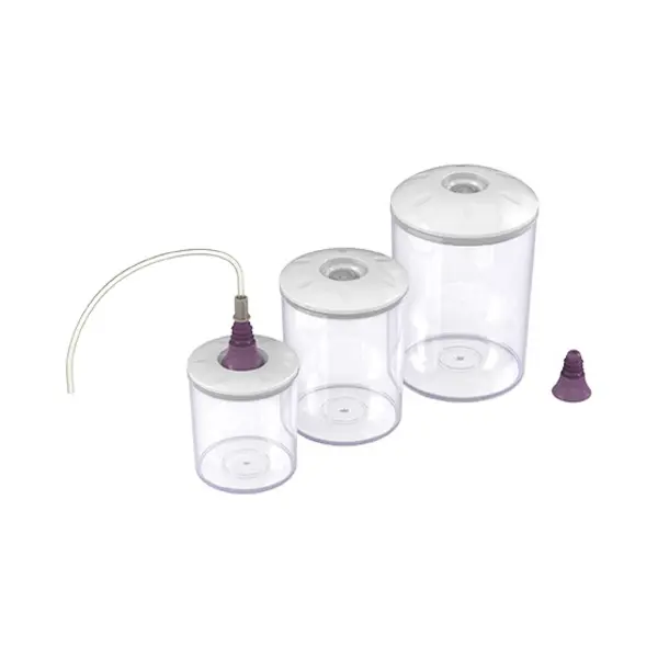 Magic Vac ACO1182 Lebensmittel-Aufbewahrungsbehälter Rund Set 5,25 L Transparent 3 Stk. thumbnail