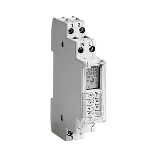 Wallair 1IO1071 Timer 7-Day 3500W IP40 Digital Power Reserve