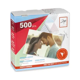 Zep - Fotohoekjes Zelfklevend Verpakking 500 Stuks - CR500