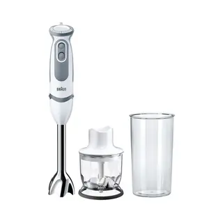 Braun MultiQuick 9 MultiQuick 5 Vario Mq 5220 Wh 0,6 l Staafmixer 1000 W Grijs, Roestvrijstaal, Wit