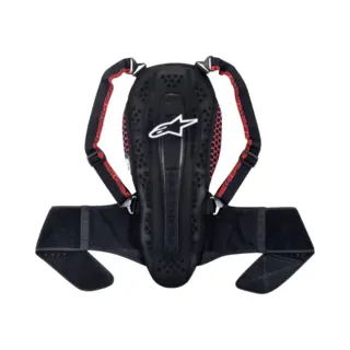Alpinestars Nucleon Kr-2 Rugbeschermer Black Smoke Red