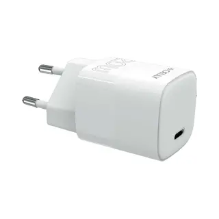 Celly TC1USBC20WEVOWH oplader voor mobiele apparatuur Smartphone Wit Ac Snel opladen Binnen