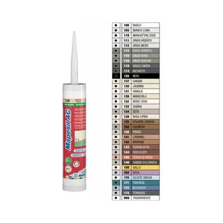 Mapei Mapeisil Ac 999 Transparent Silicone Sealant 310ml