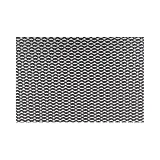 Simoni Racing Zwart Aluminium Racegaas - 125x20cm - Ruit 2.3x5mm