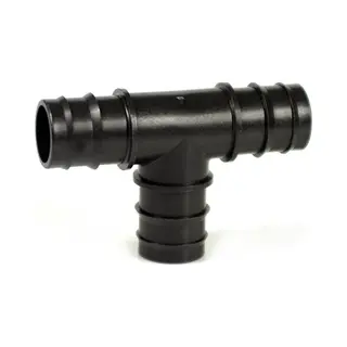 Irritec T-stuk 25x25x25 Mm (zak A 10st) - Verbindingsstuk Waterslang Of Pe Slang - Slangkoppeling - Insteek