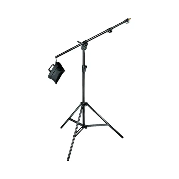 Manfrotto 420B tripod Microfoon 3 poot/poten Zwart thumbnail