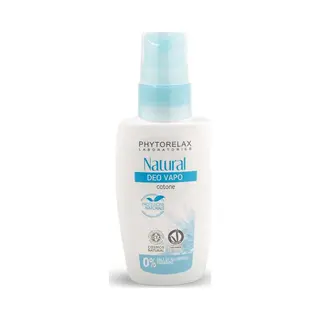 Phytorelax Laboratories Natural Vapo Deo With Cotton Vrouwen Spuitbus deodorant 75 ml 1 stuk(s)
