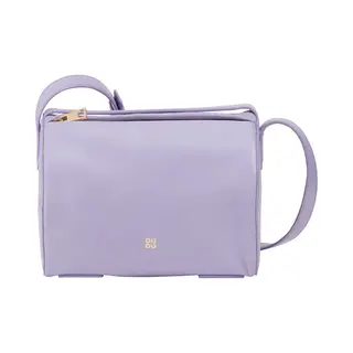 Dudu, Damen, Handtasche, Up Umhängetasche Leder 19.5 Cm, Violett