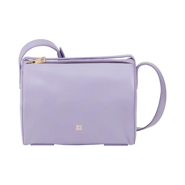 Dudu, Damen, Handtasche, Up Umhängetasche Leder 19.5 Cm, Violett thumbnail