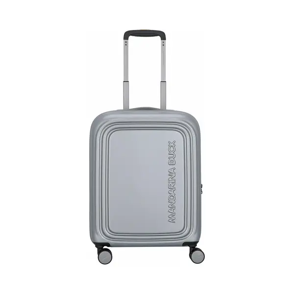 Mandarina Duck Unisex Logoduck + Trolley Cabin P10szv54 Gepäck- Koffer, Silber, 40x55x20(LxHxW) thumbnail