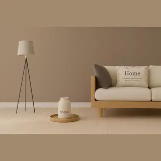 Giolligò Superwasbare Muurverf –goede Dekking Zeer Mat, Geurloos & Oplosmiddelvrij – 4.5L Emmer-Voor Binnen – 7-10 M²/L -Warm Mocha