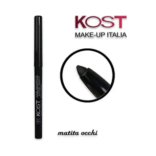 Kost make up Matita Automatica Kajal Waterproof 01 Nero